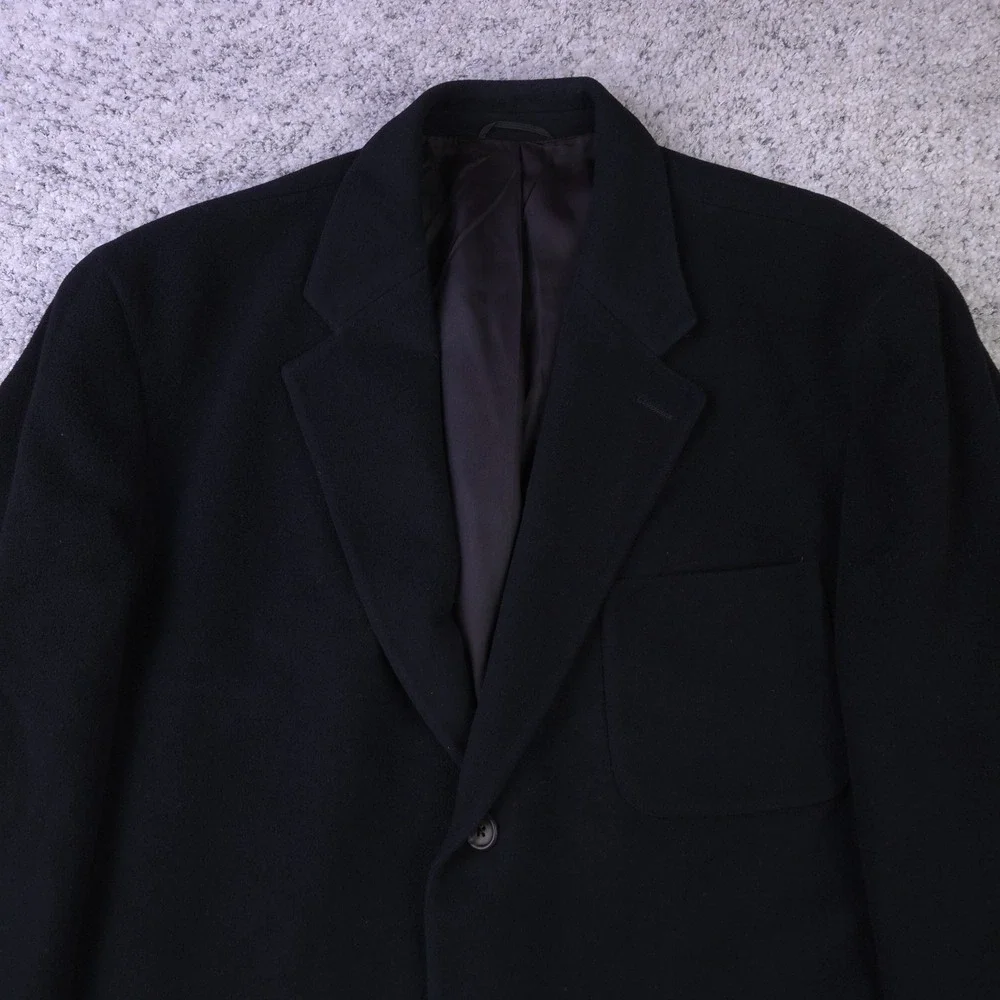 VTG J Crew Oarsman Sport Coat Size 44R Jacket Blazer Wool Cashmere Made In USA
